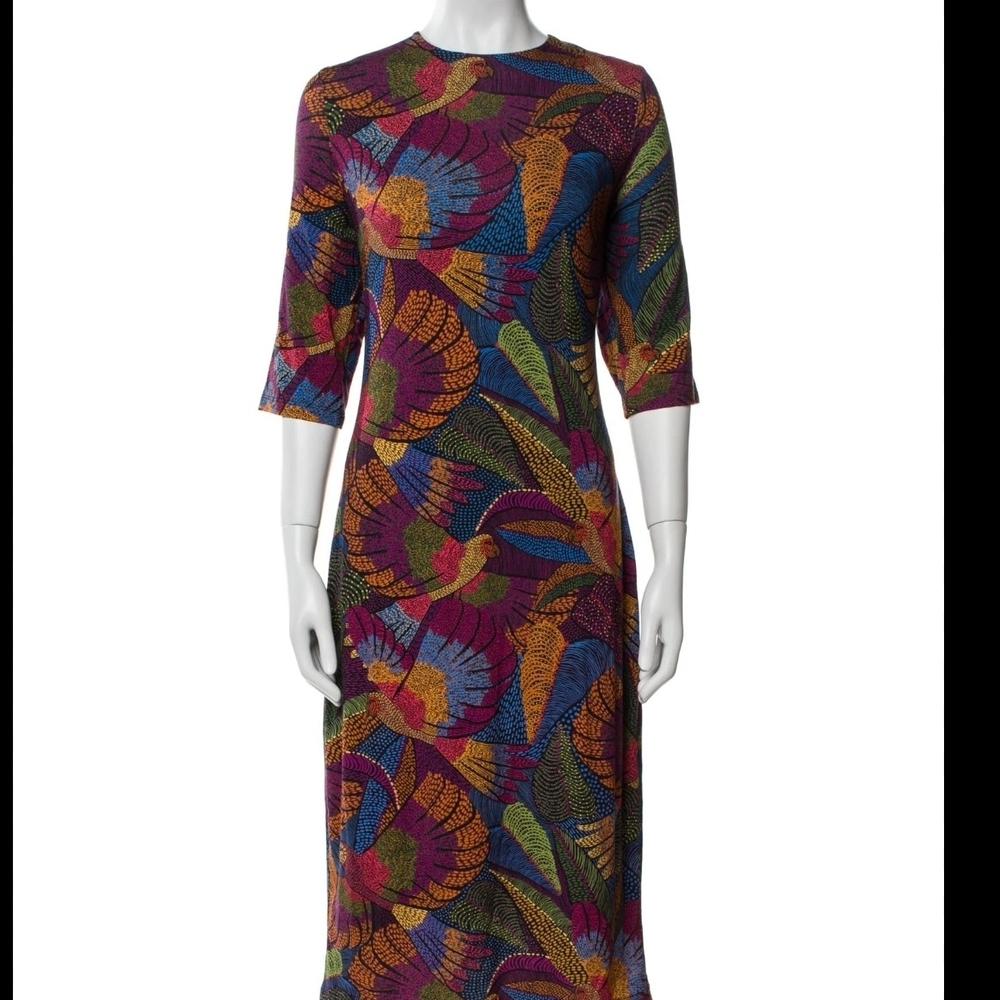 FARM Rio Multicolor Long Sleeve Dress